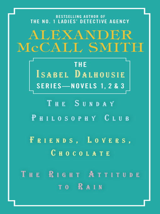 Title details for The Isabel Dalhousie Series by Alexander McCall Smith - Available